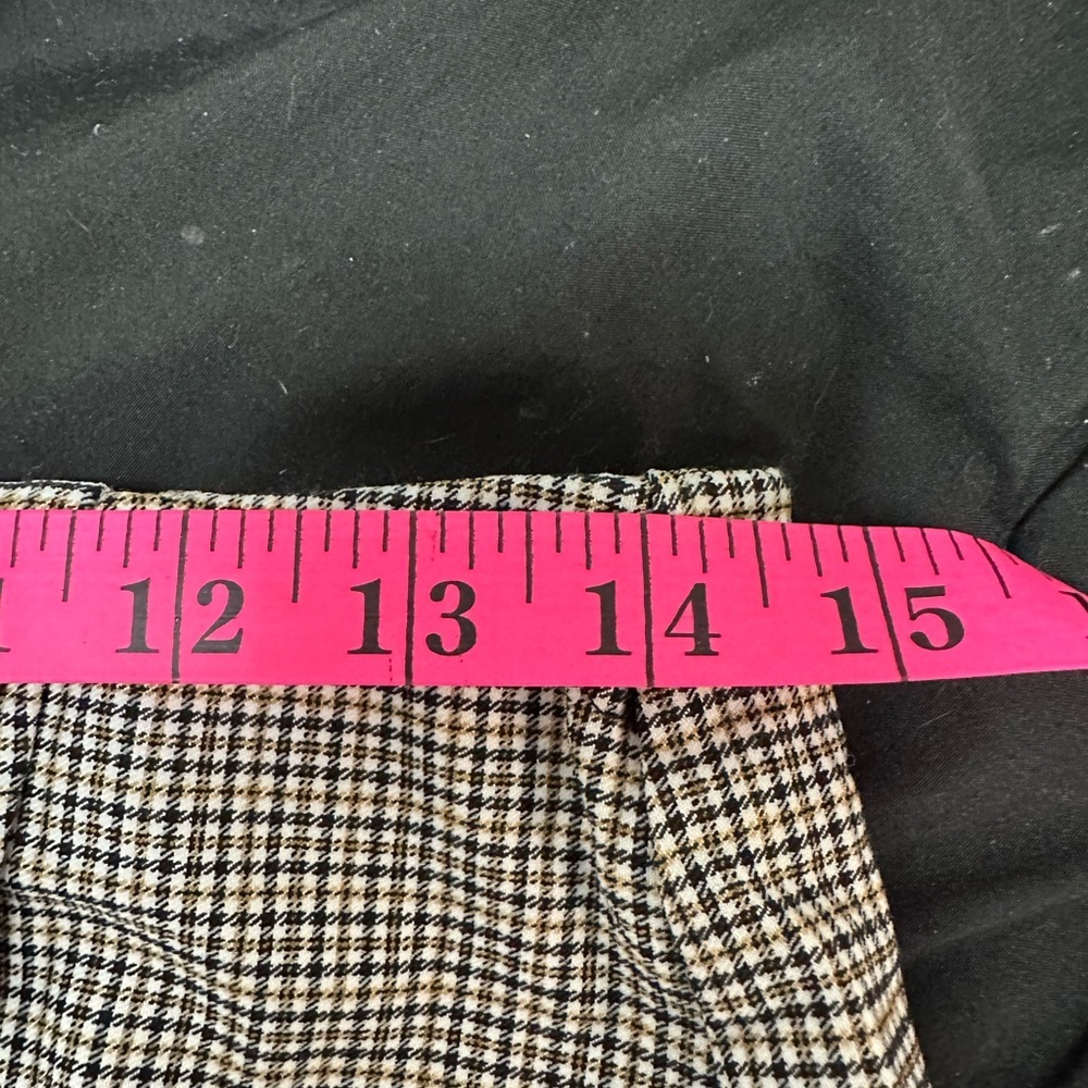 Dynamite A-Line Plaid Skirt with Buttons Academia - Picture 5 of 10